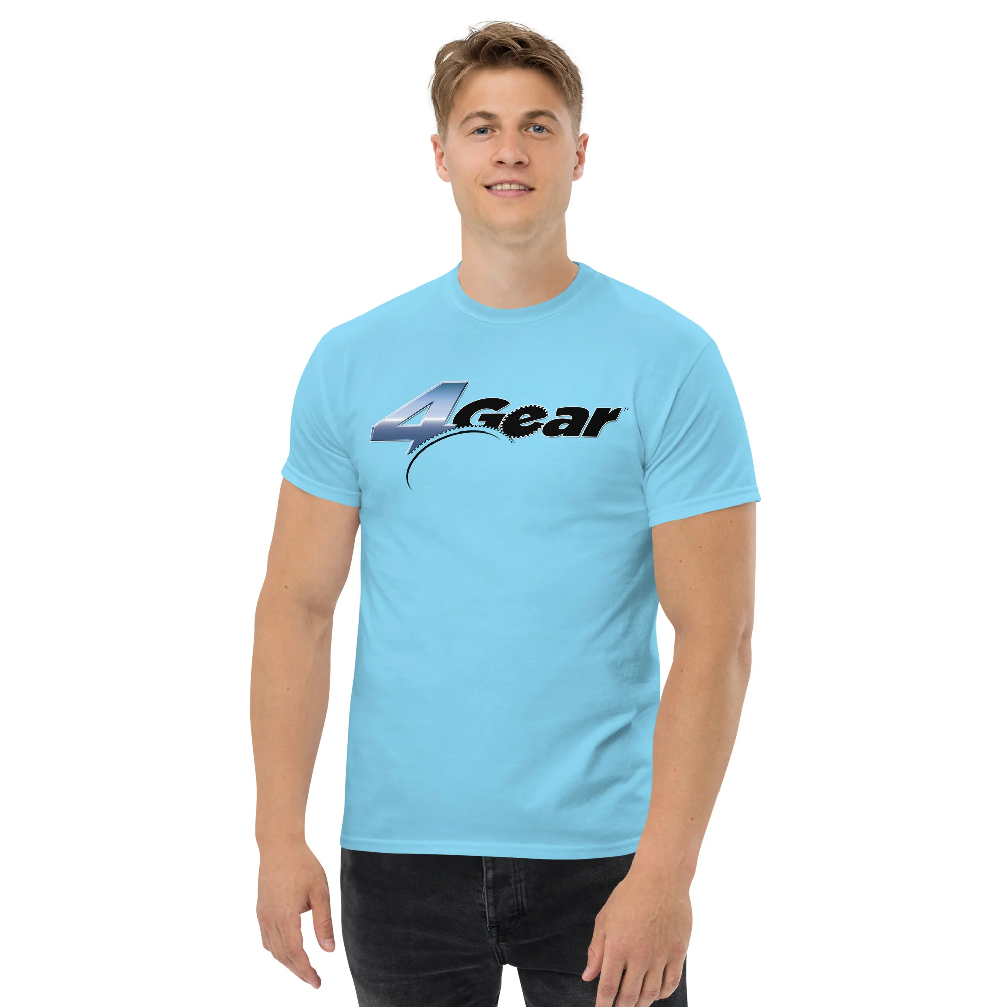 4GEAR LOGO PRINTED T-SHIRT (FRONT) - Image 10