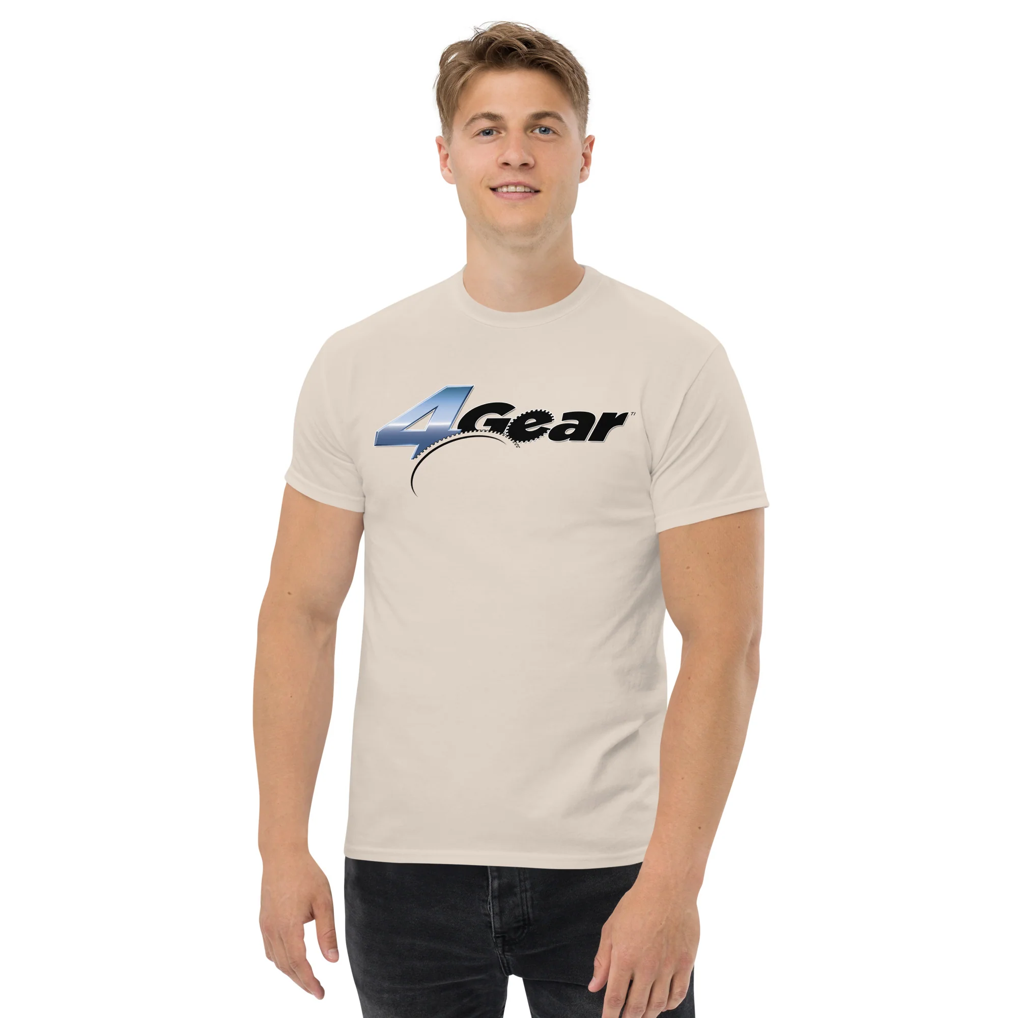 4GEAR LOGO PRINTED T-SHIRT (FRONT) - Image 11