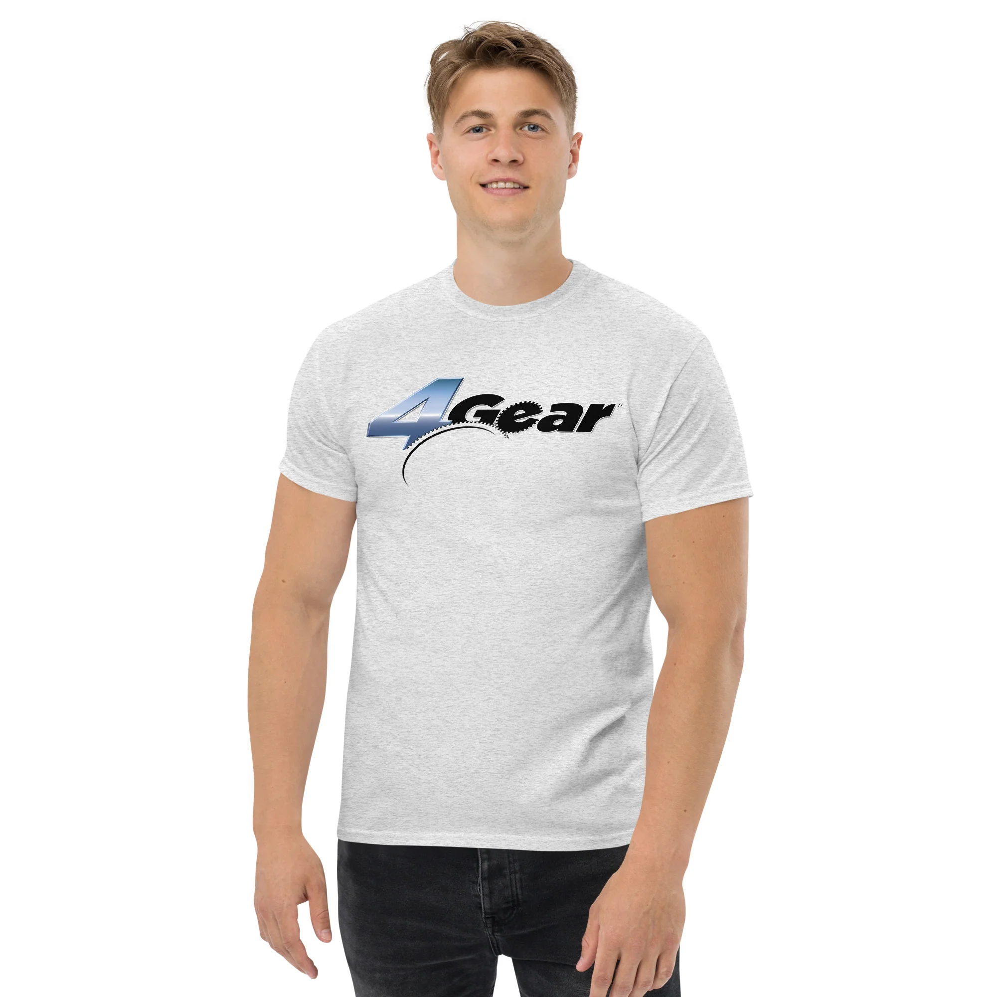 4GEAR LOGO PRINTED T-SHIRT (FRONT) - Image 12