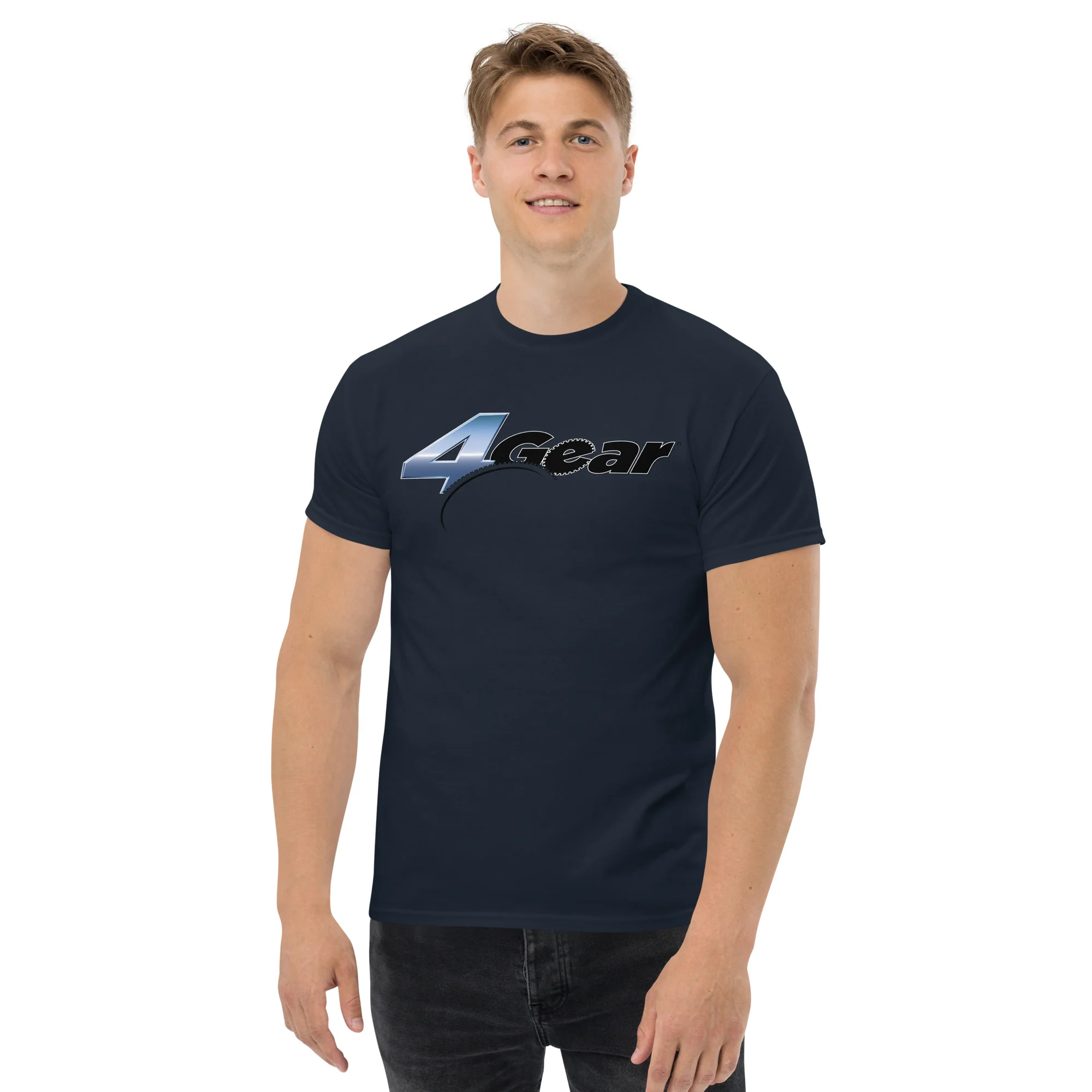4GEAR LOGO PRINTED T-SHIRT (FRONT) - Image 5