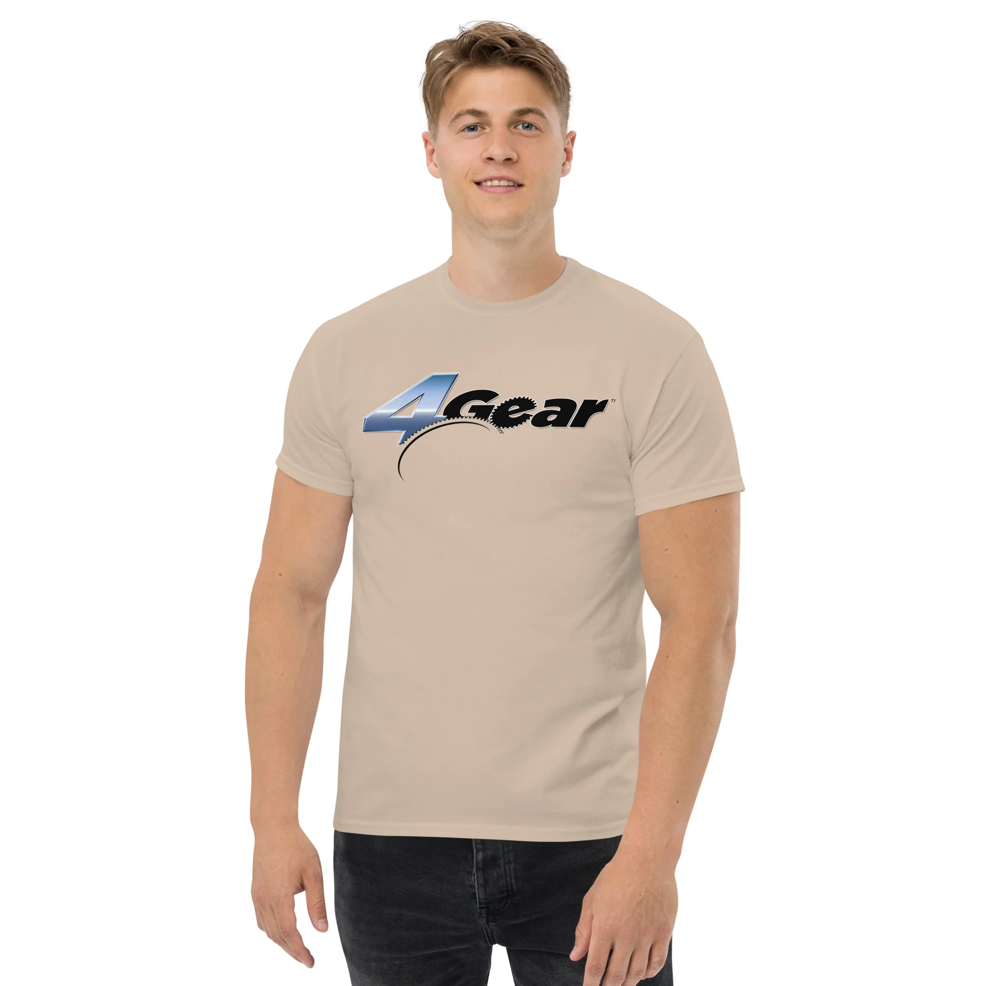 4GEAR LOGO PRINTED T-SHIRT (FRONT) - Image 9
