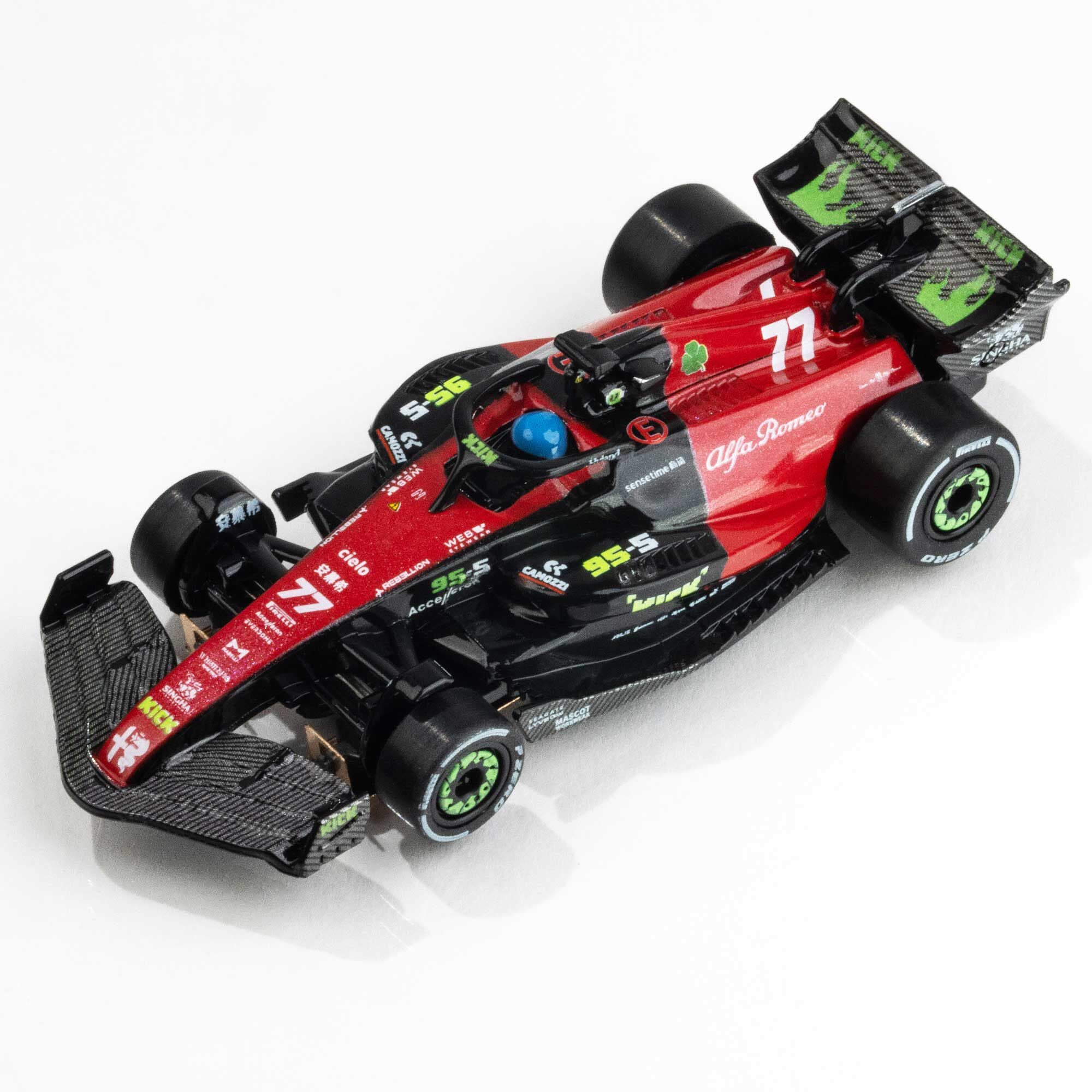 AFX Alfa Romeo F1-Spa 2023 HO Scale Slot Car - Image 2