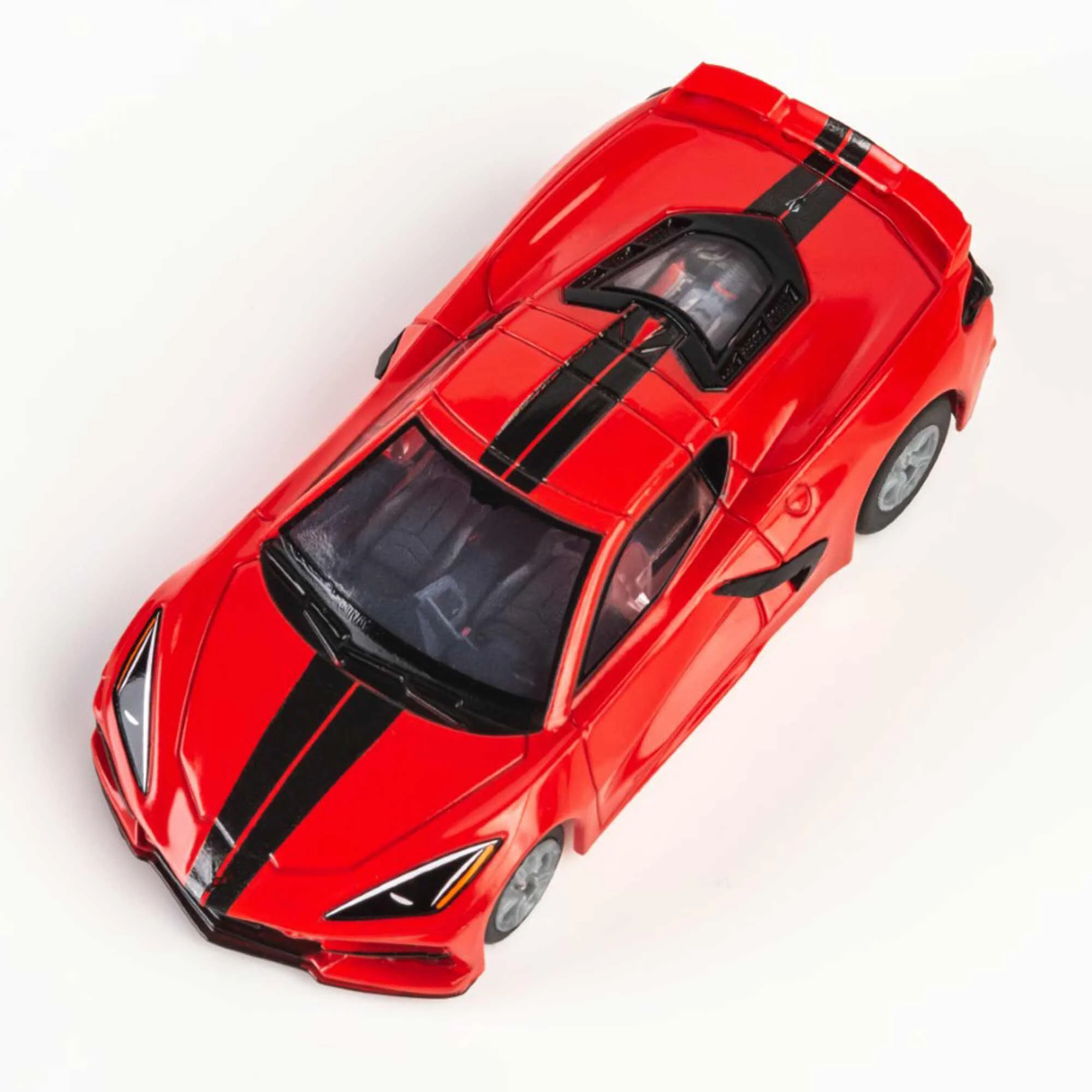 AFX Corvette C8 Torch Red HO Scale Slot Car - Image 2