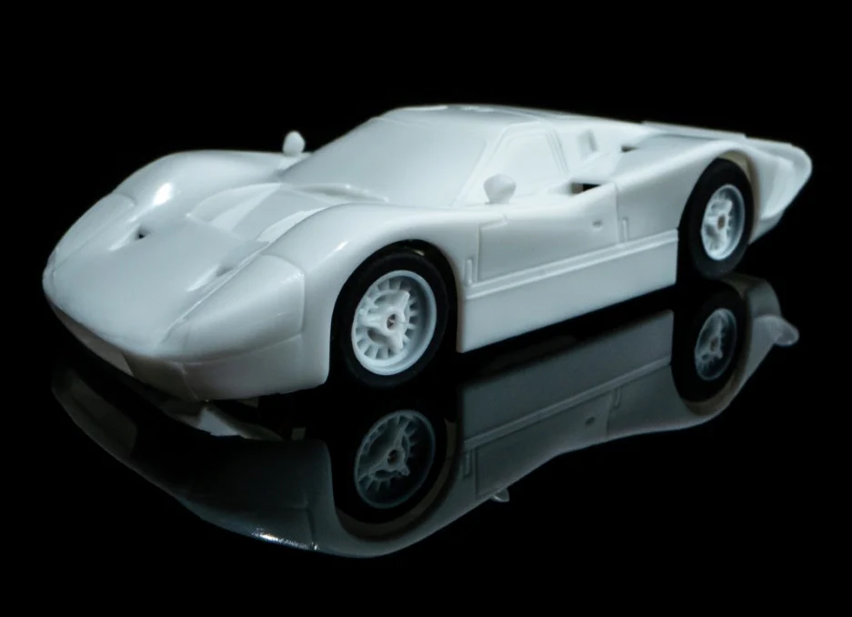 AFX Ford GT40 MK IV Paintable HO Scale Slot Car - Image 2