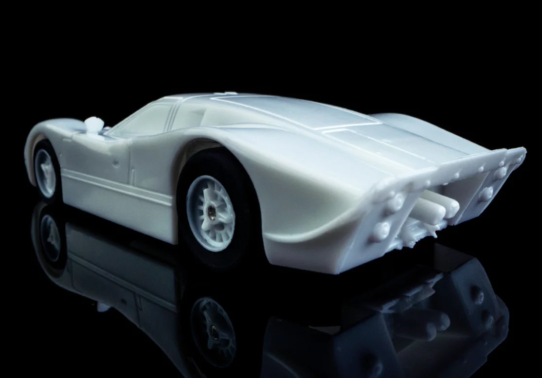 AFX Ford GT40 MK IV Paintable HO Scale Slot Car - Image 3
