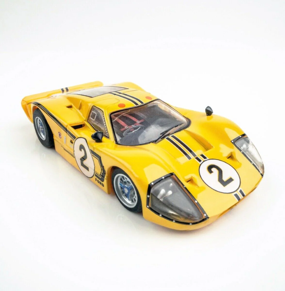 AFX Ford GT40 MkIV #2 Le Mans HO Scale Slot Car - Image 2