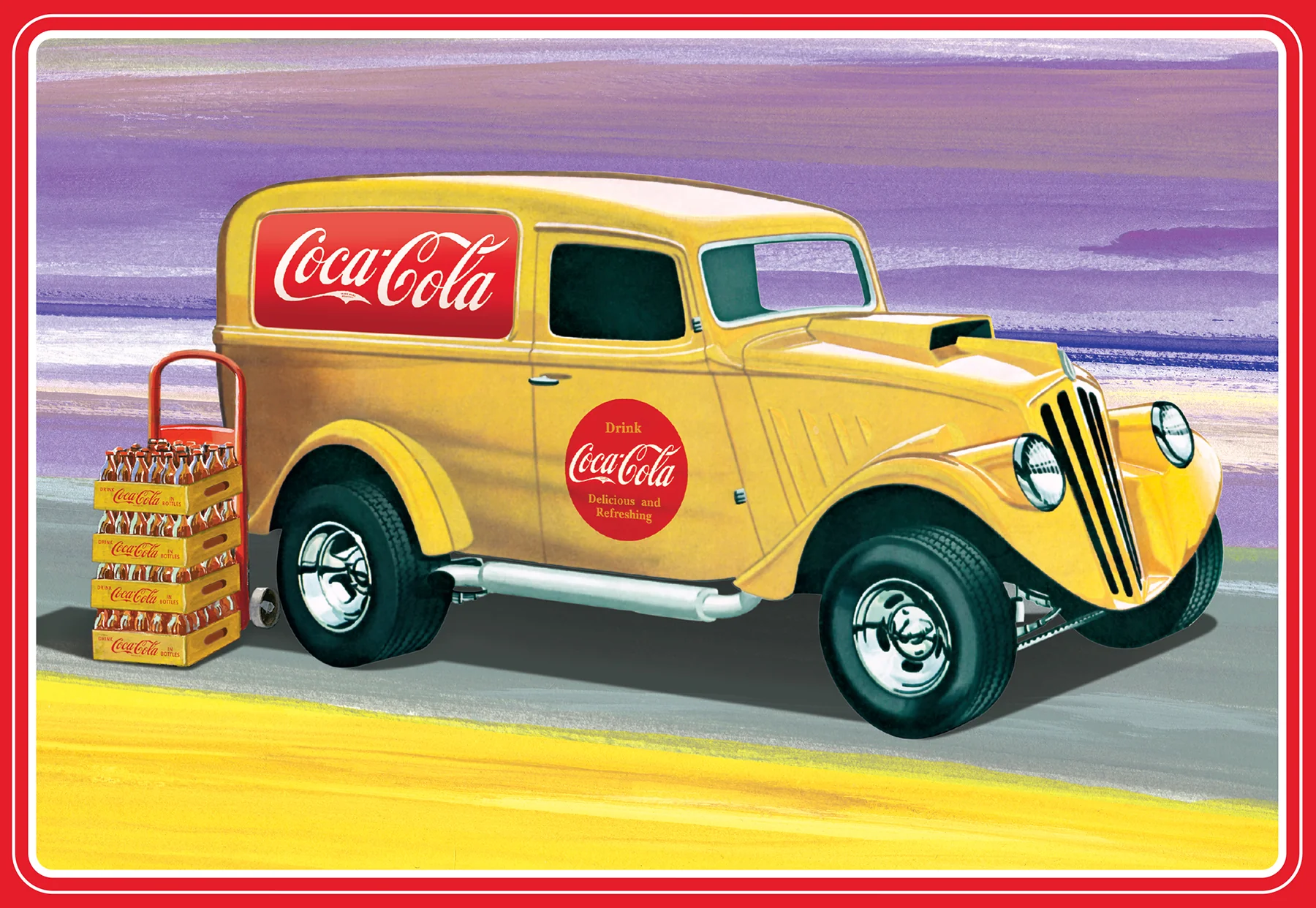 AMT 1933 Willys Panel Coke 1:25 Scale Model Kit - Image 5