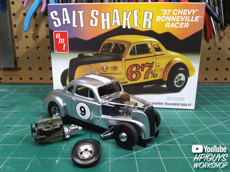 AMT 1937 Chevy Coupe "Salt Shaker" 1:25 Scale Model Kit - Image 5
