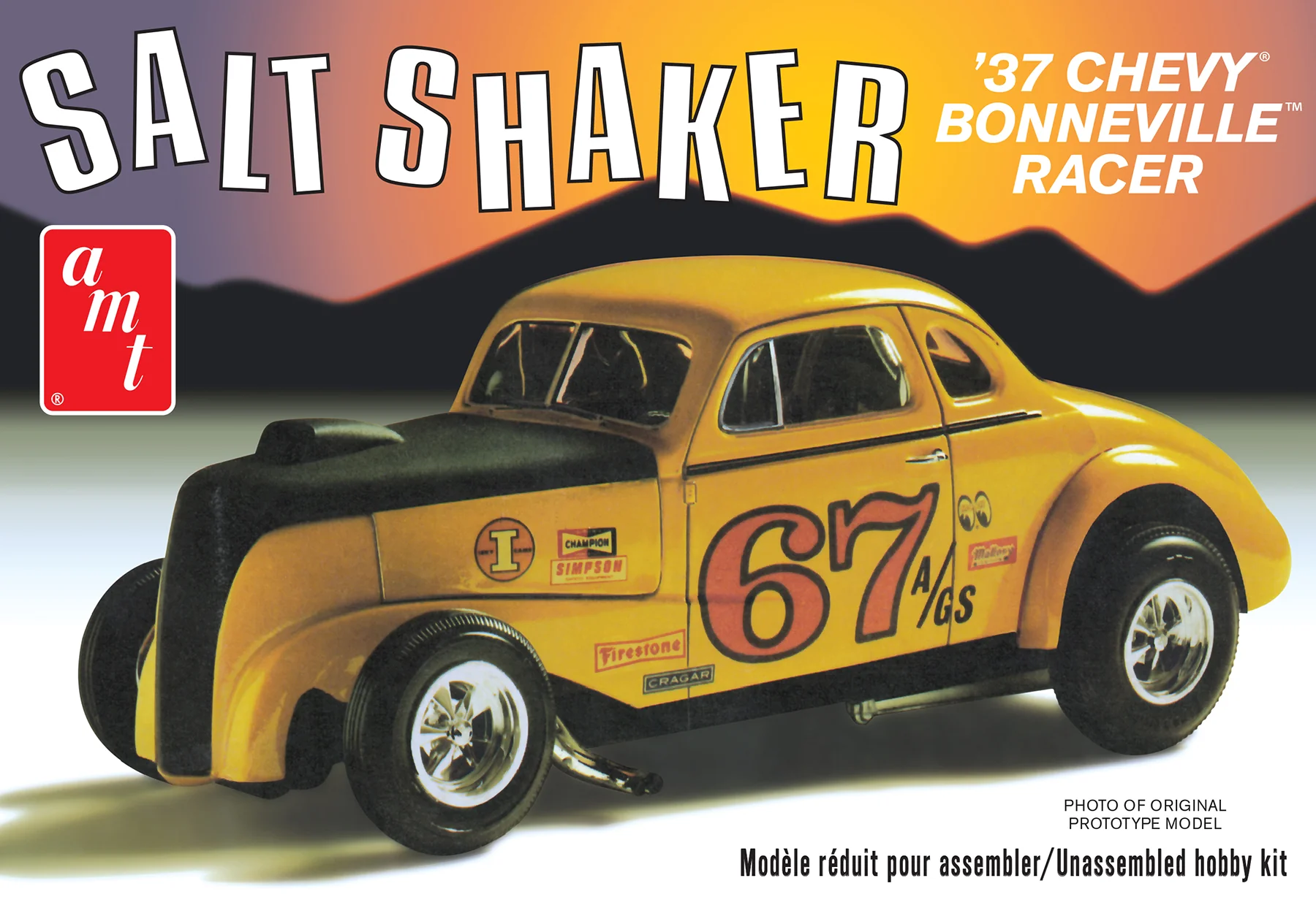 AMT 1937 Chevy Coupe "Salt Shaker" 1:25 Scale Model Kit - Image 6