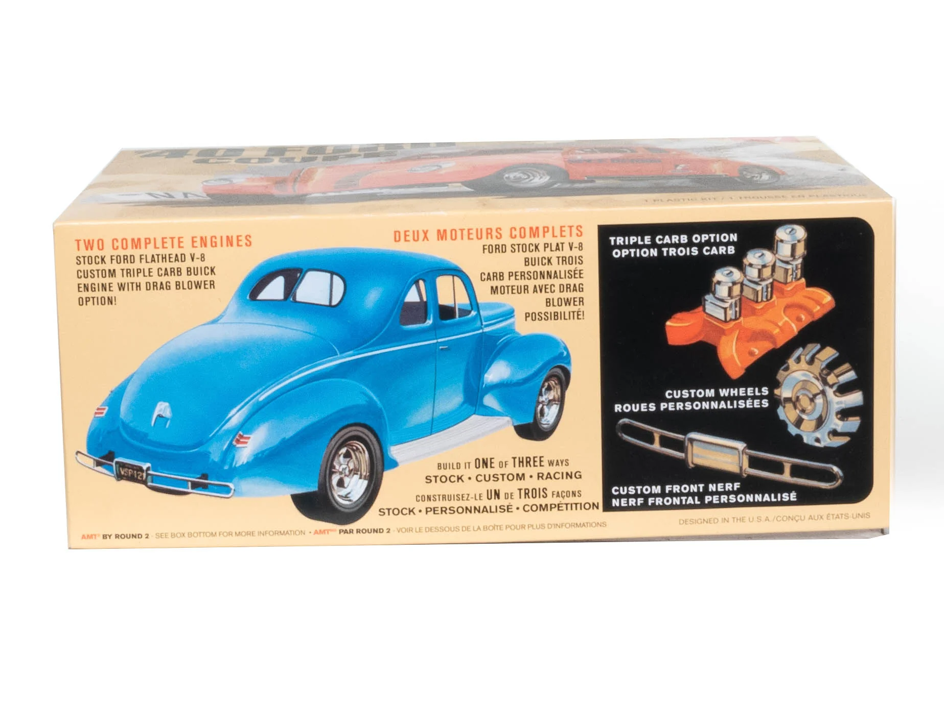 AMT 1940 Ford Coupe 1:25 Scale Model Kit - Image 3