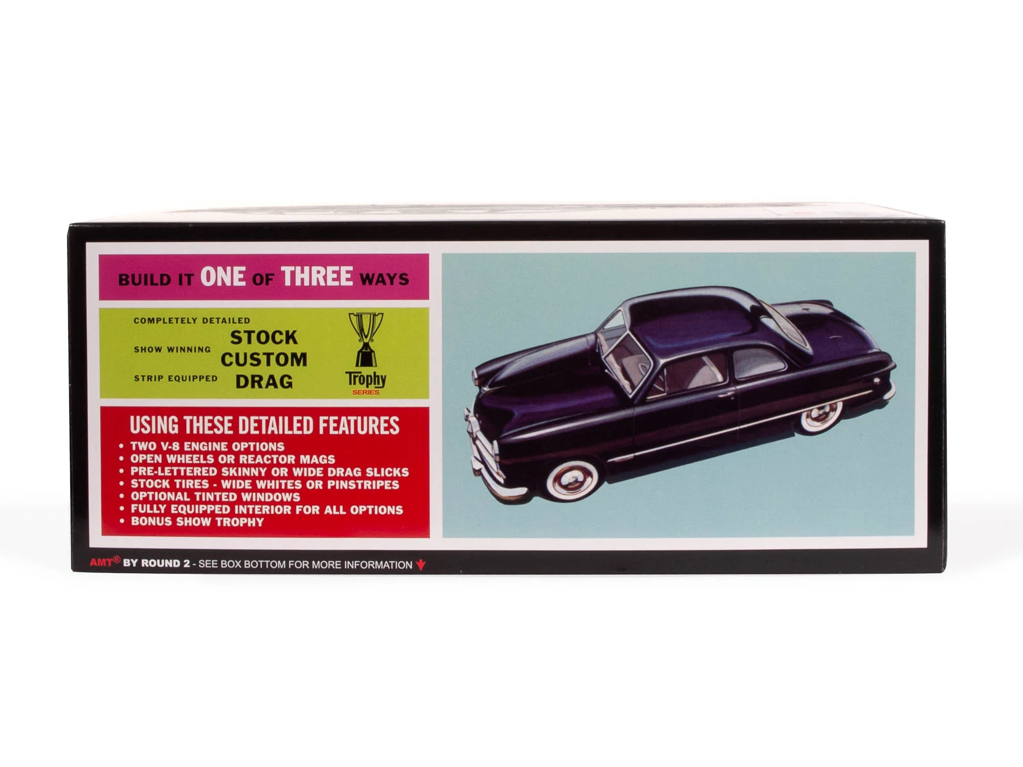 AMT 1949 Ford Coupe The 49'er 1:25 Scale Model Kit - Image 2