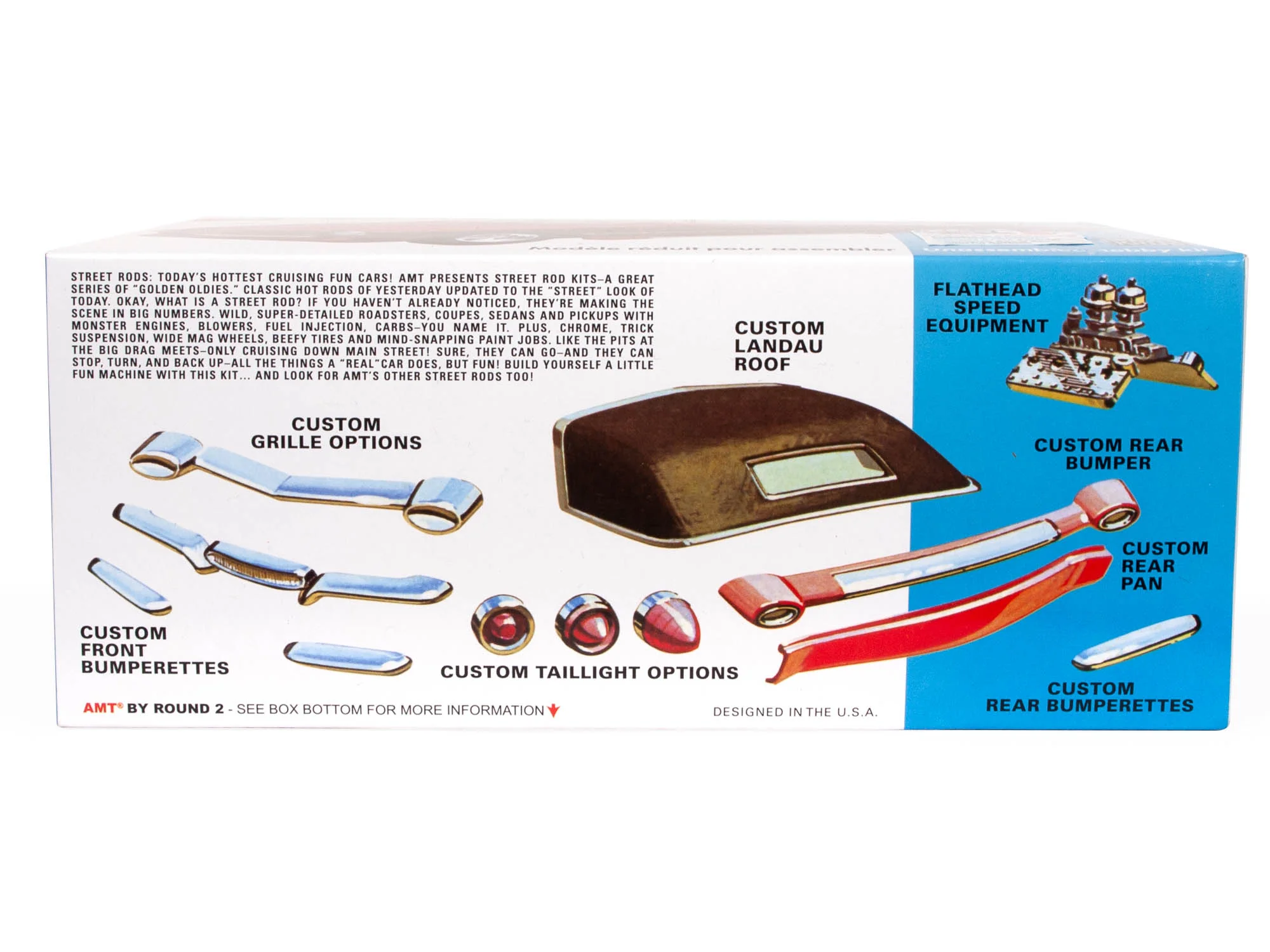 AMT 1950 Ford Convertible Street Rods Edition 1:25 Scale Model Kit - Image 3