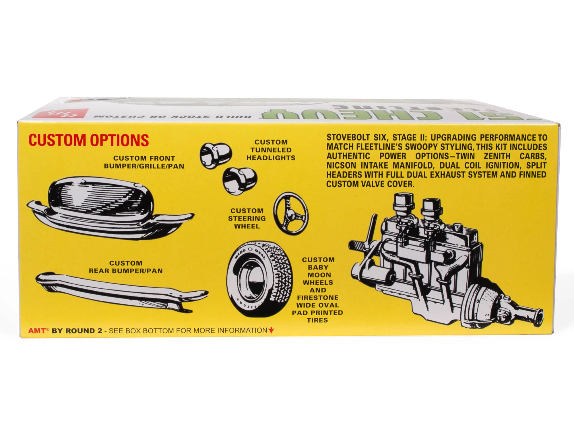 AMT 1951 Chevrolet Fleetline 1:25 Scale Model Kit - Image 2