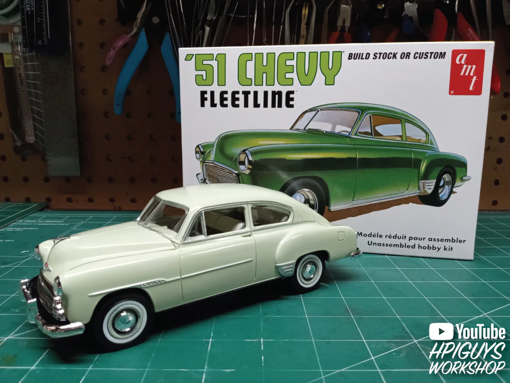 AMT 1951 Chevrolet Fleetline 1:25 Scale Model Kit - Image 5