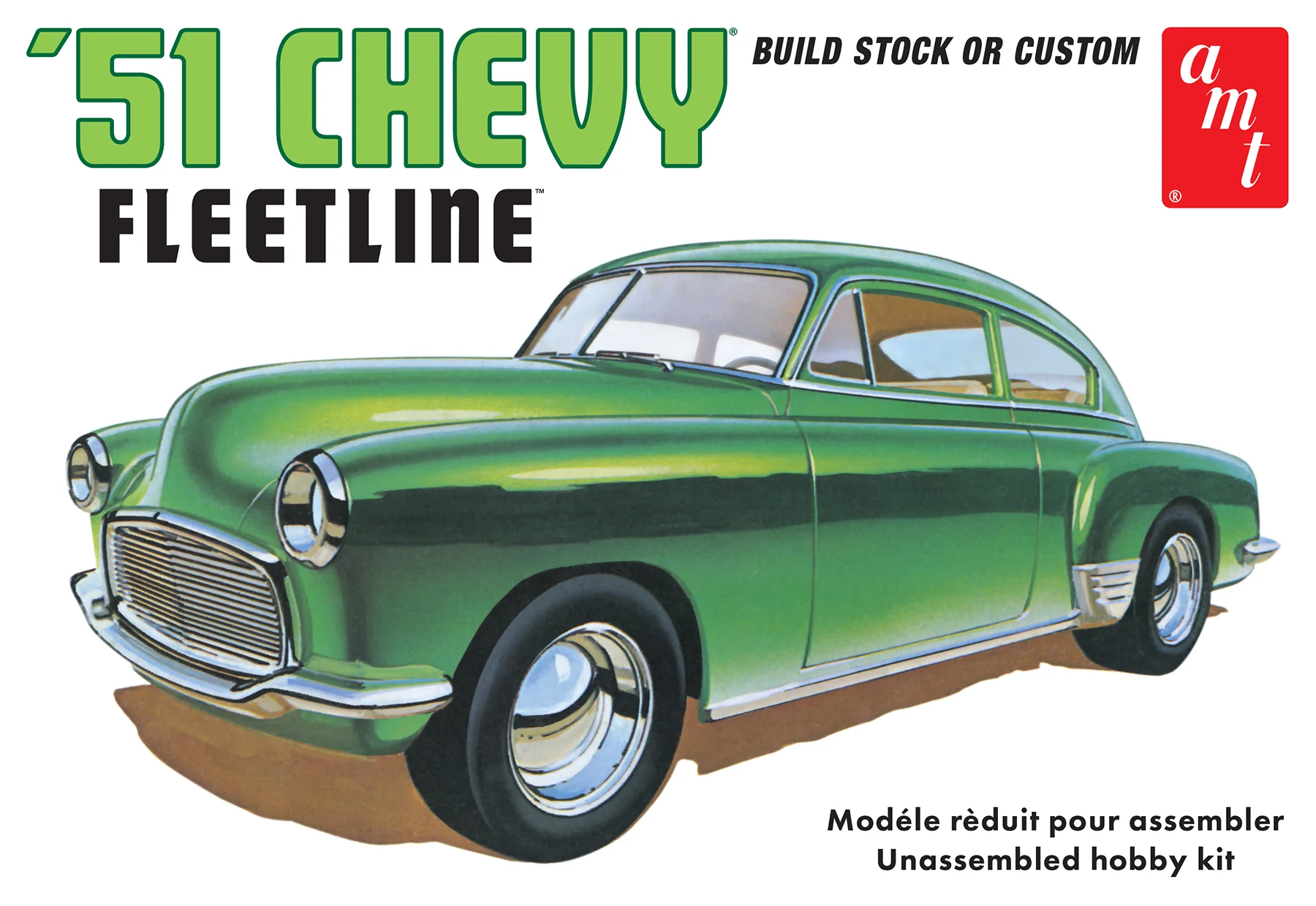 AMT 1951 Chevrolet Fleetline 1:25 Scale Model Kit - Image 7