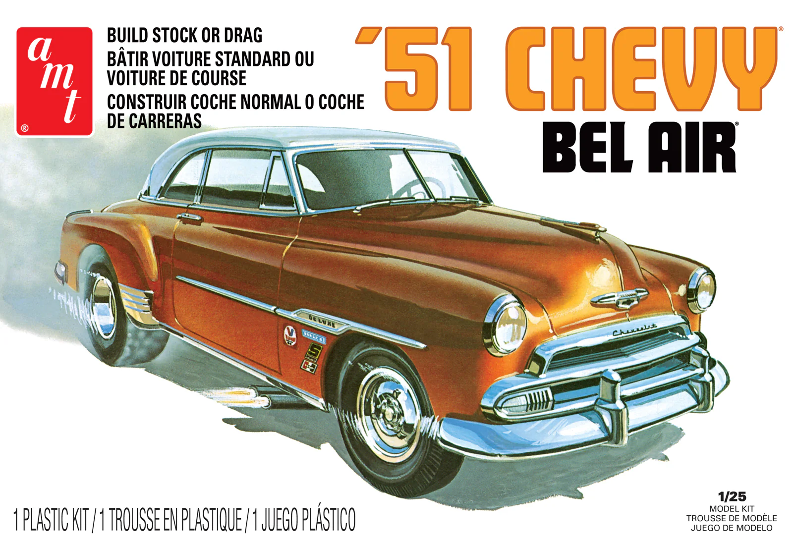 AMT 1951 Chevy Bel Air 1:25 Scale Model Kit - Image 5