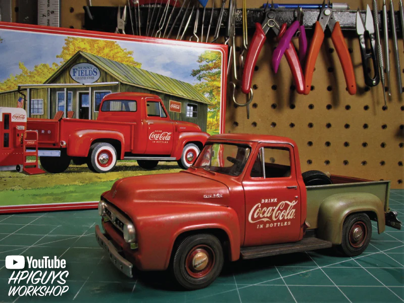 AMT 1953 Ford Pickup (Coca-Cola) 1:25 Scale Model Kit - Image 5