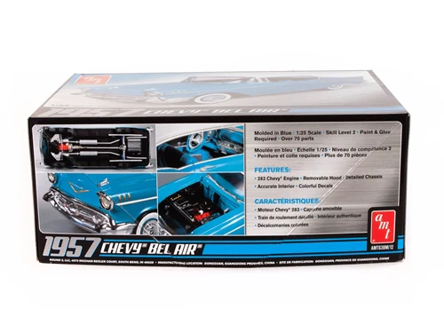 AMT 1957 Chevy Bel Air 1:25 Scale Model Kit - Image 3