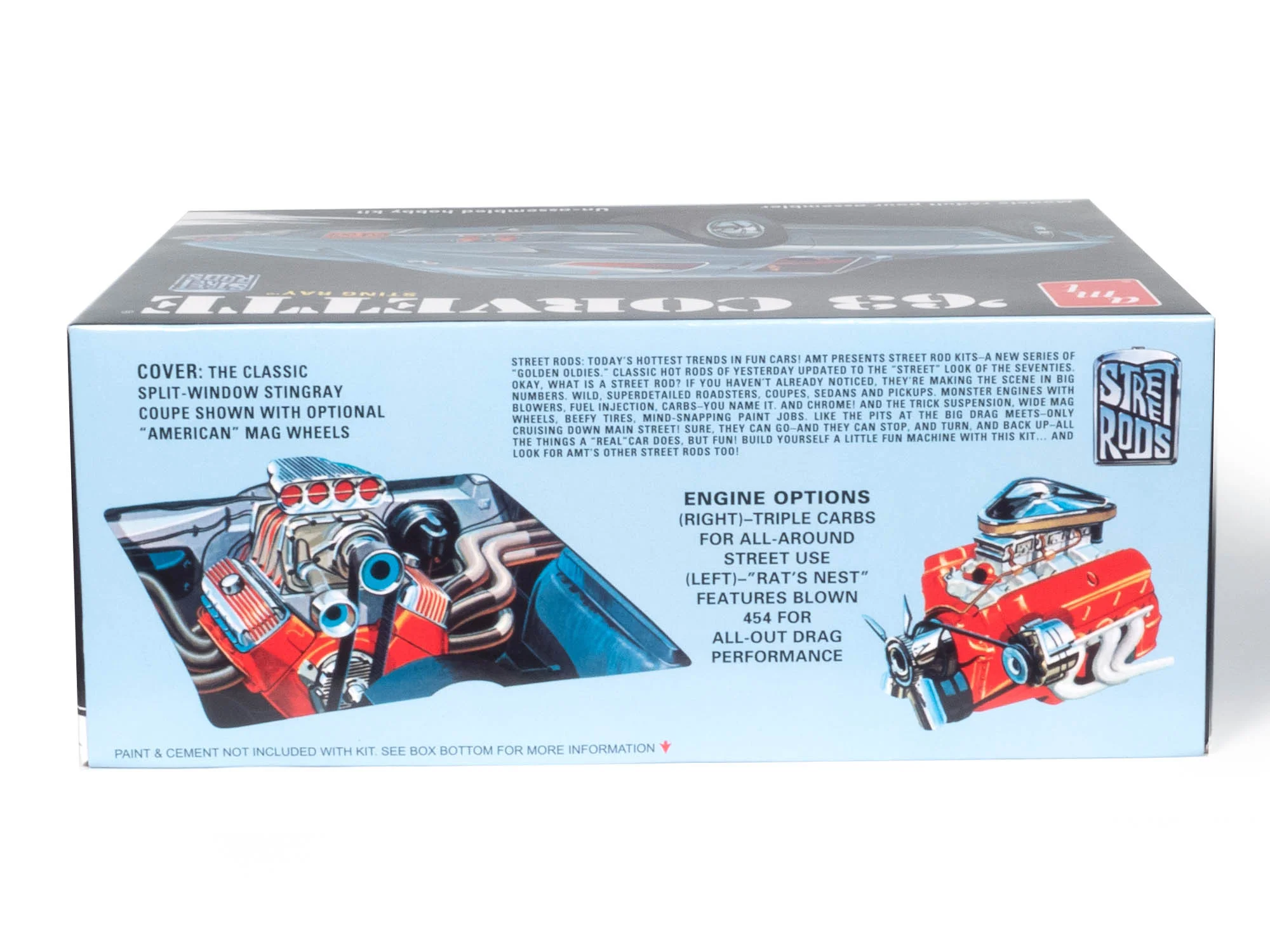 AMT 1963 Chevy Corvette 1:25 Scale Model kit - Image 3