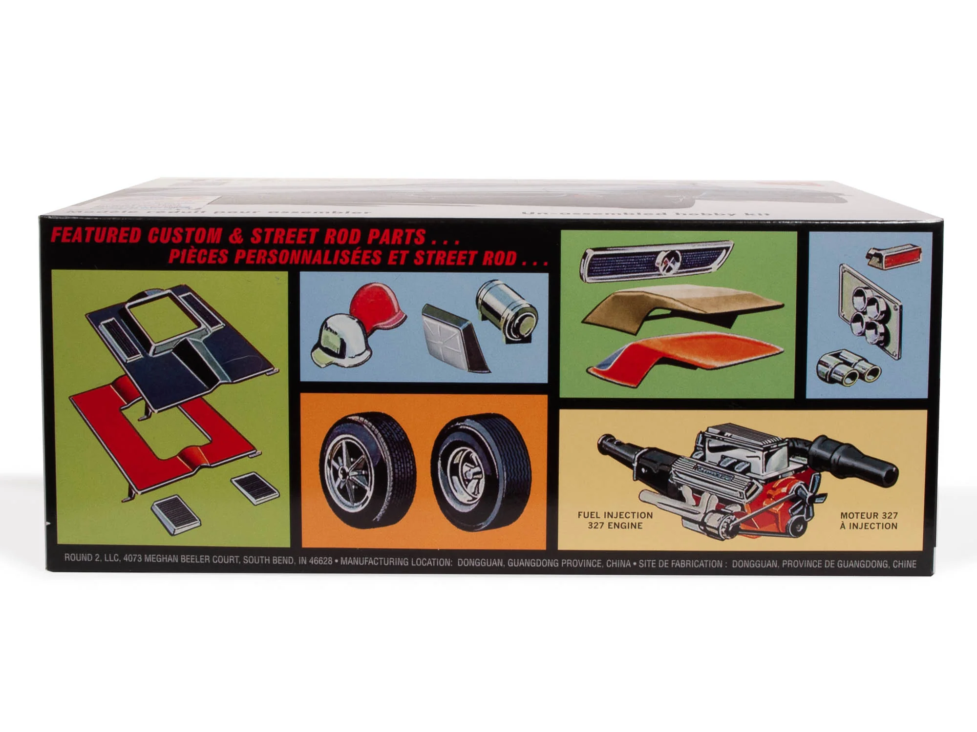 AMT 1963 Chevy Corvette Convertible 1:25 Scale Model Kit - Image 3