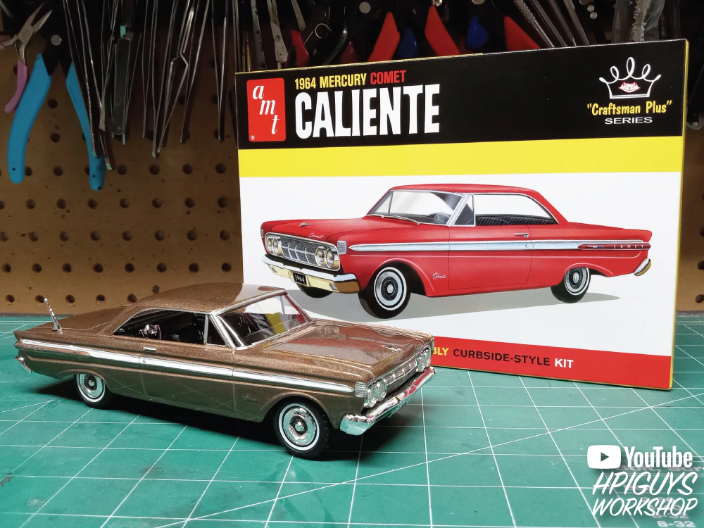 AMT 1964 Mercury Comet "Craftsman Plus Series" 1:25 Scale Model Kit - Image 5