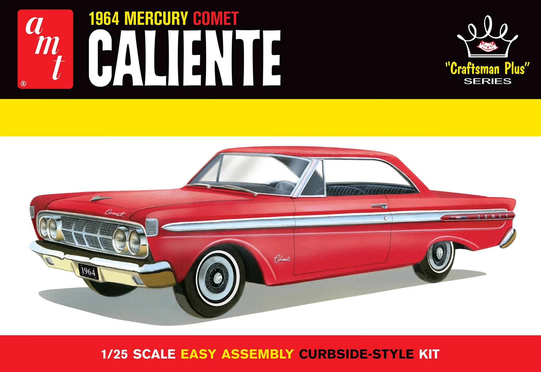 AMT 1964 Mercury Comet "Craftsman Plus Series" 1:25 Scale Model Kit - Image 6