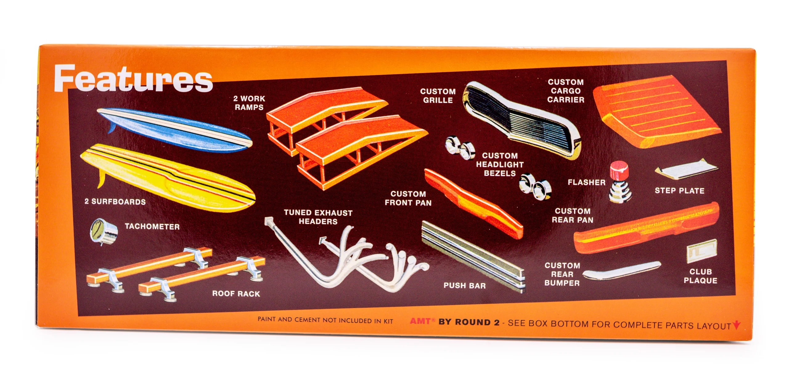 AMT 1965 Chevelle "Surf Wagon" 1:25 Scale Model Kit - Image 2