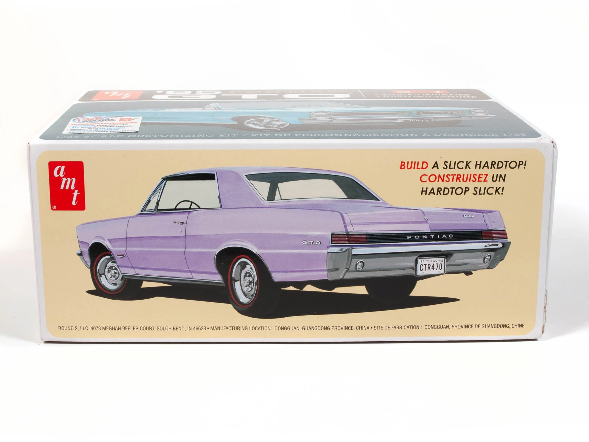 AMT 1965 Pontiac GTO 1:25 Scale Model Kit - Image 2