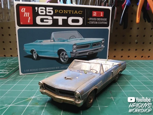 AMT 1965 Pontiac GTO 1:25 Scale Model Kit - Image 5