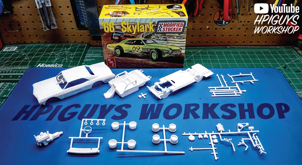 AMT 1966 Buick Skylark Modified Stocker 1:25 Scale Model Kit - Image 6