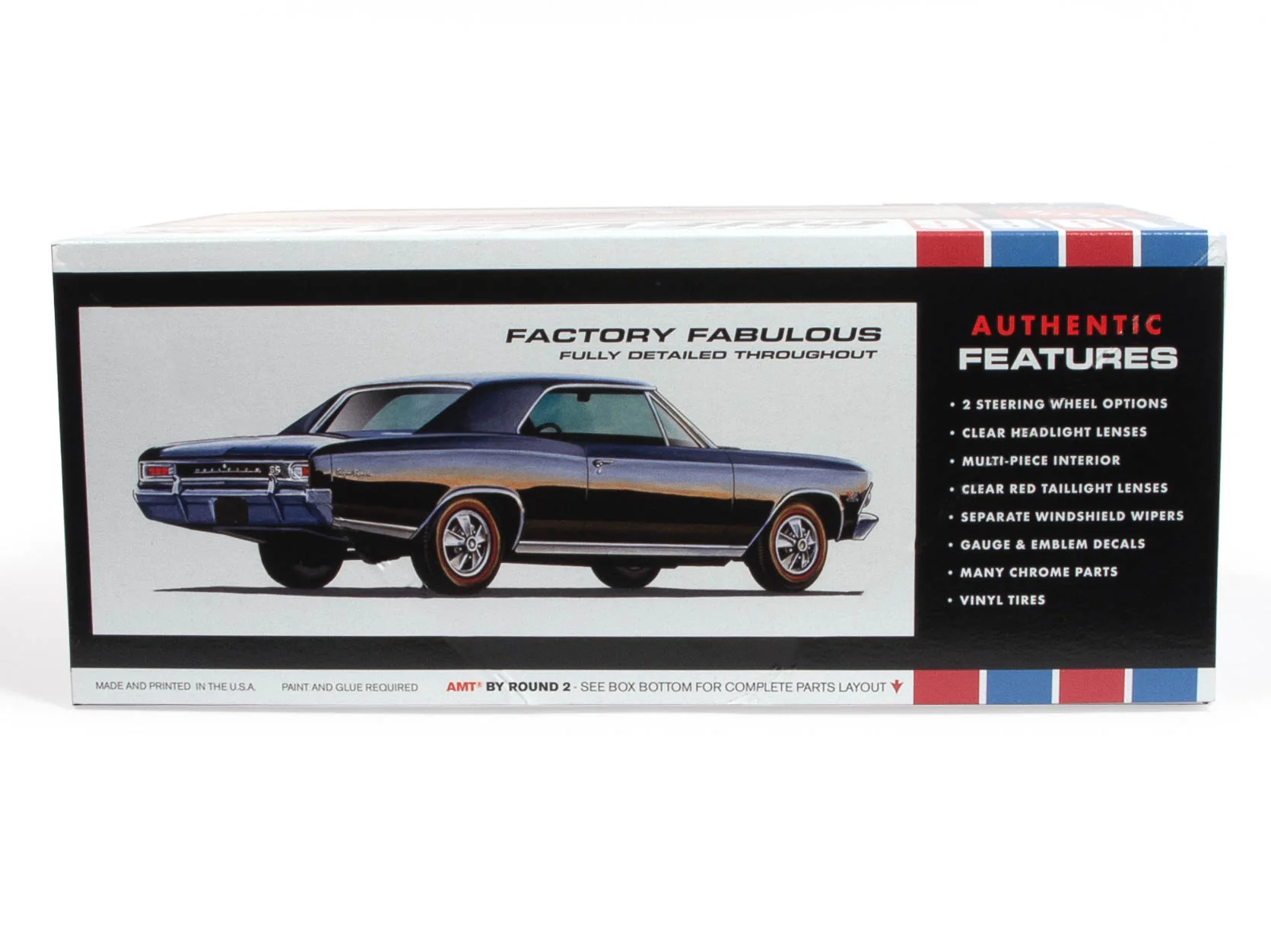 AMT 1966 Chevy Chevelle SS 1:25 Scale Model Kit - Image 3