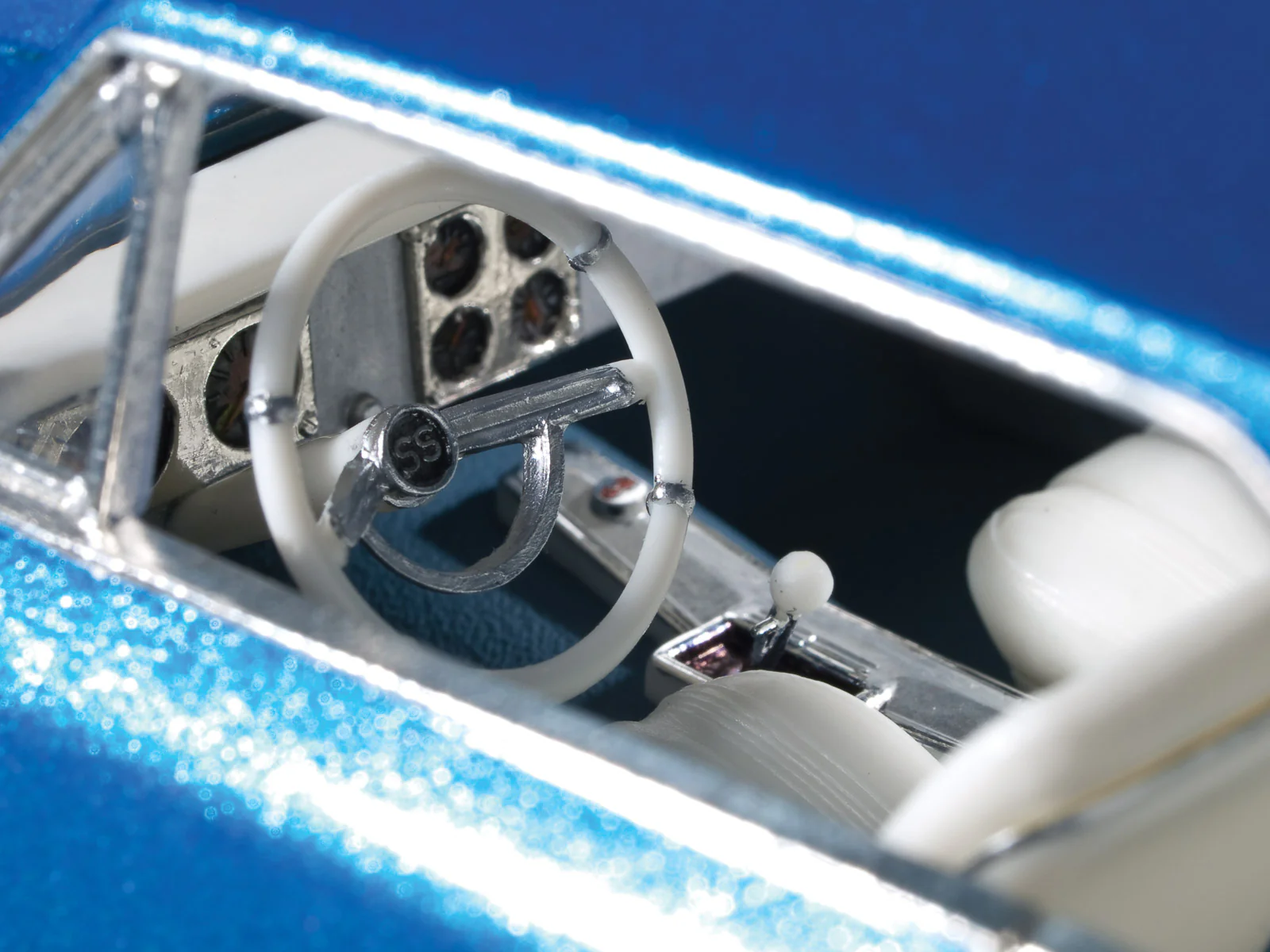 AMT 1966 Chevy Nova Pro Street 1:25 Scale Model Kit - Image 11