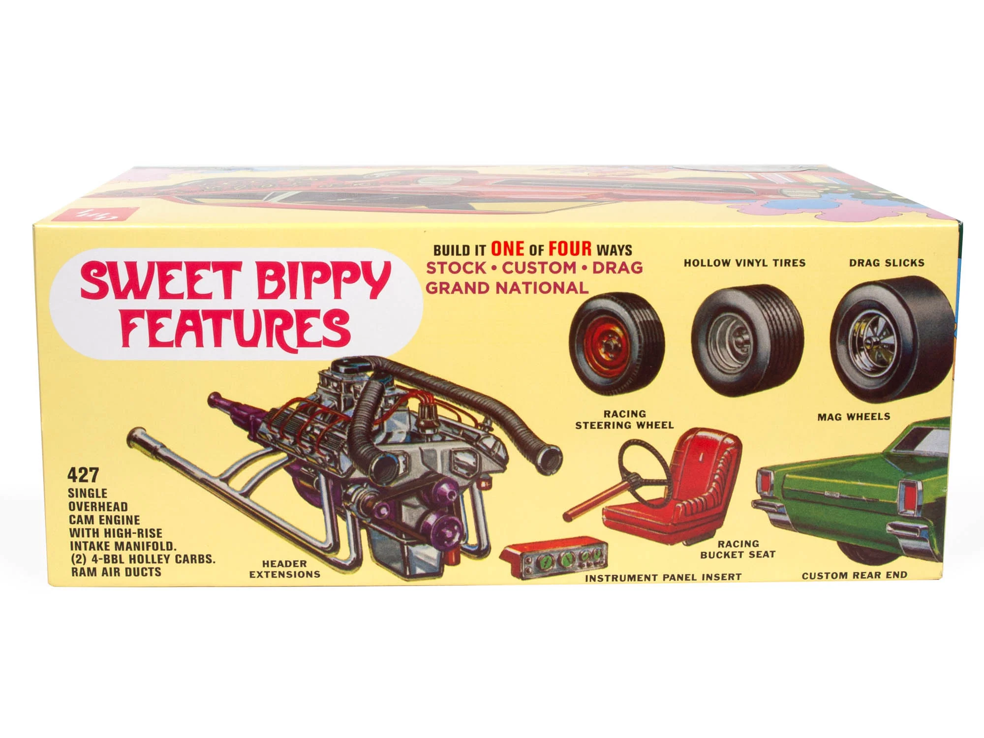AMT 1966 Ford Galaxie "Sweet Bippy" 1:25 Scale Model Kit - Image 2