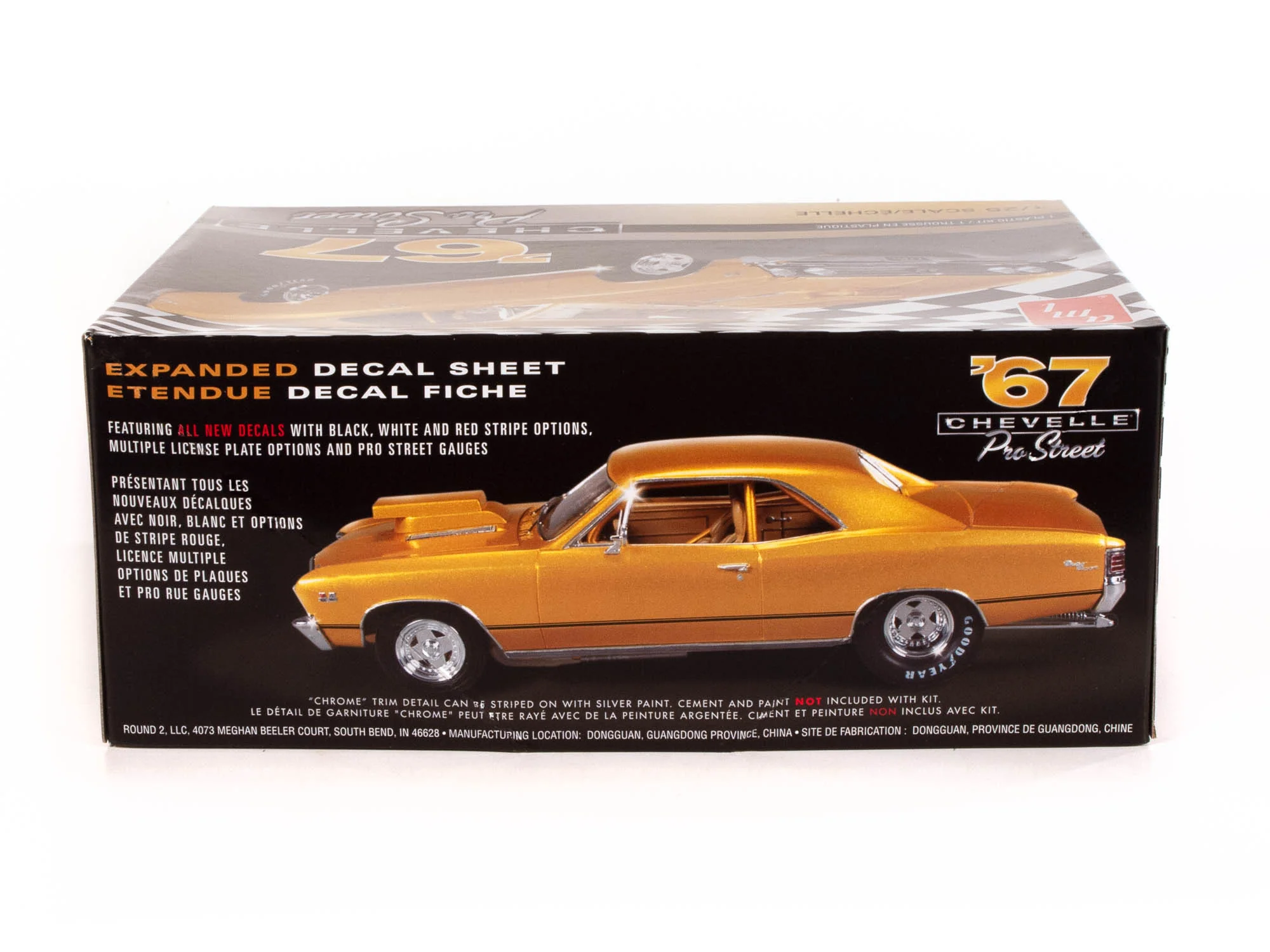 AMT 1967 Chevy Chevelle Pro Street 1:25 Scale Model Kit - Image 2