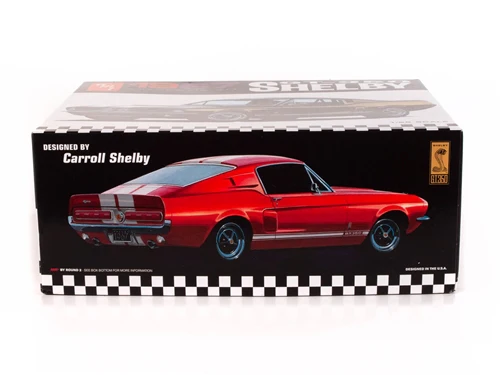 AMT 1967 Shelby GT350 - Black 1:25 Scale Model Kit - Image 3