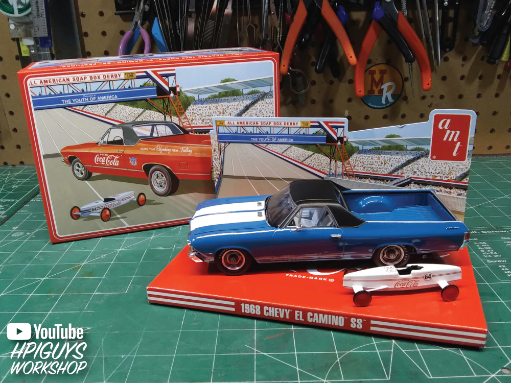 AMT 1968 Chevy El Camino SS (Coca-Cola) 1:25 Scale Model Kit - Image 5