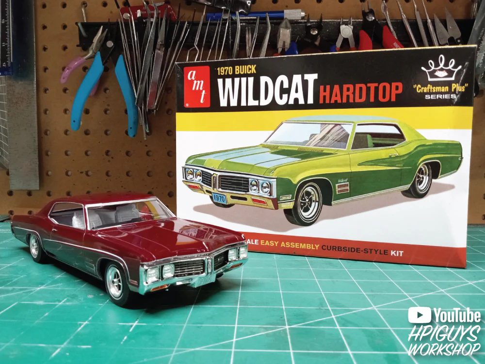 AMT 1970 Buick Wildcat Hardtop 1:25 Scale Model Kit - Image 6