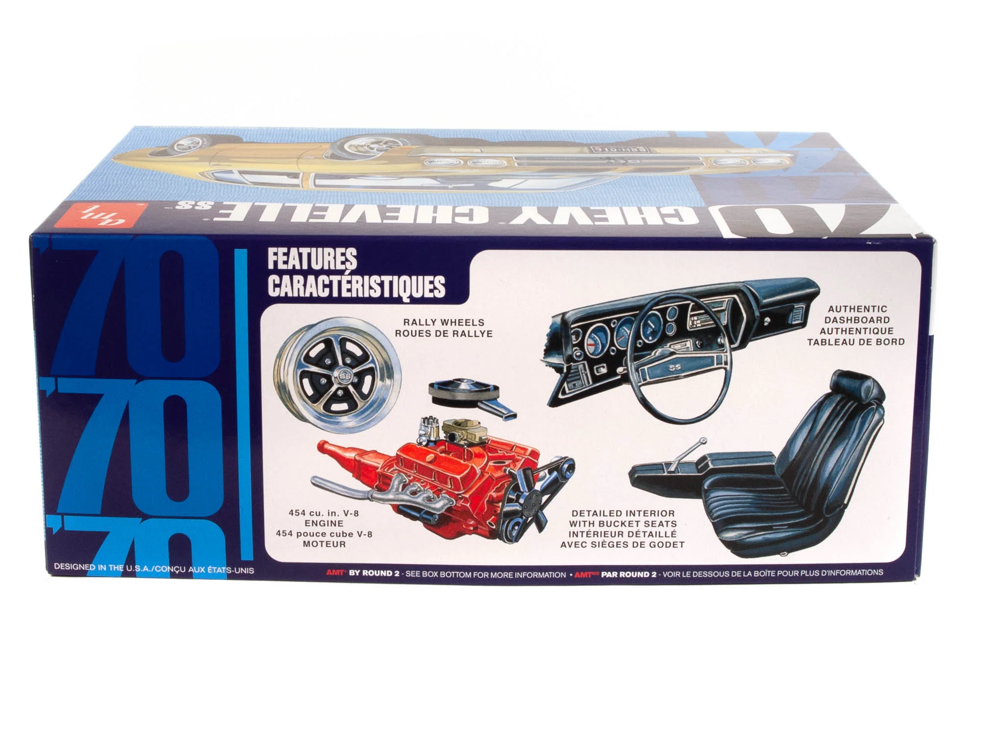 AMT 1970 Chevy Chevelle SS 1:25 Scale Model Kit - Image 2