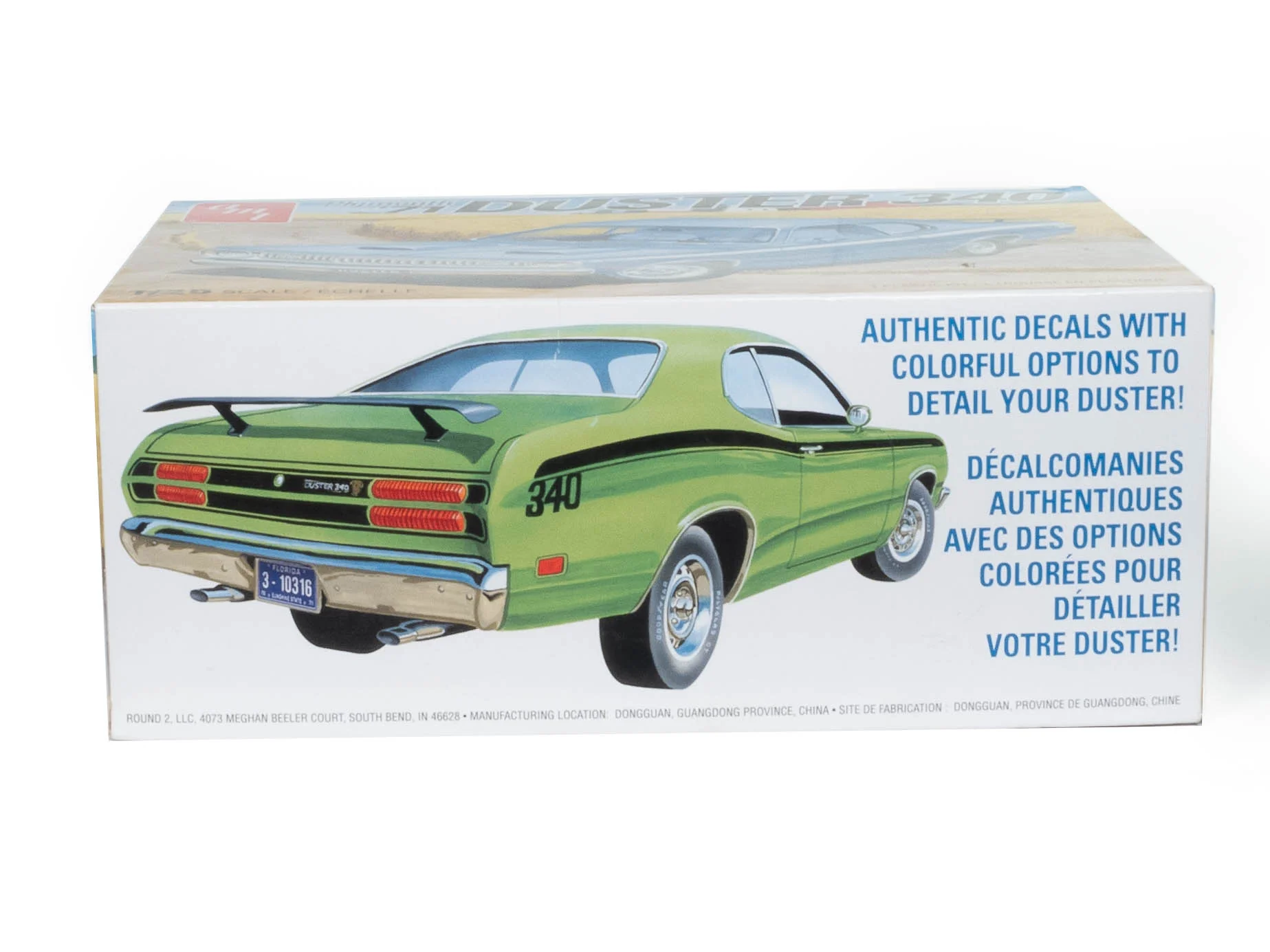 AMT 1971 Plymouth Duster 340 1:25 Scale Model Kit - Image 2