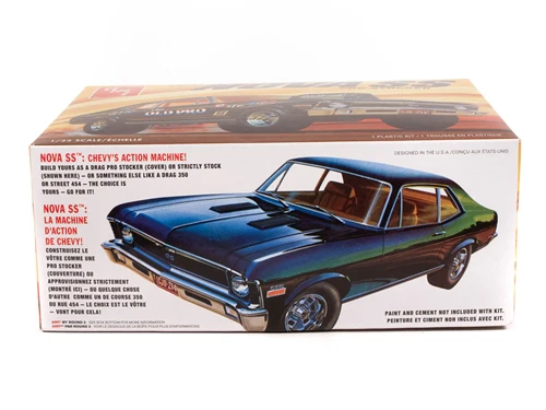 AMT 1972 Chevy Nova SS "Old Pro" 1:25 Scale Model Kit - Image 3