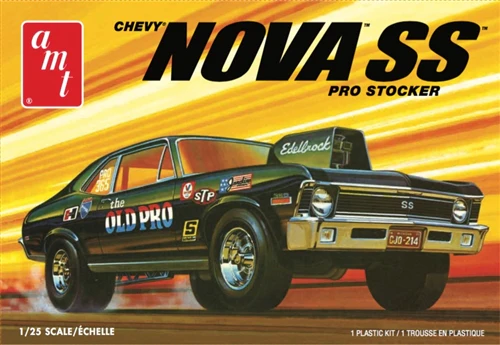 AMT 1972 Chevy Nova SS "Old Pro" 1:25 Scale Model Kit - Image 5