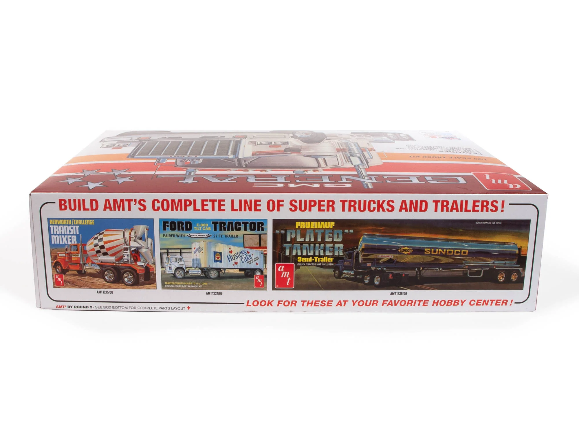 AMT 1976 GMC General Semi Tractor 1:25 Scale Model Kit - Image 2