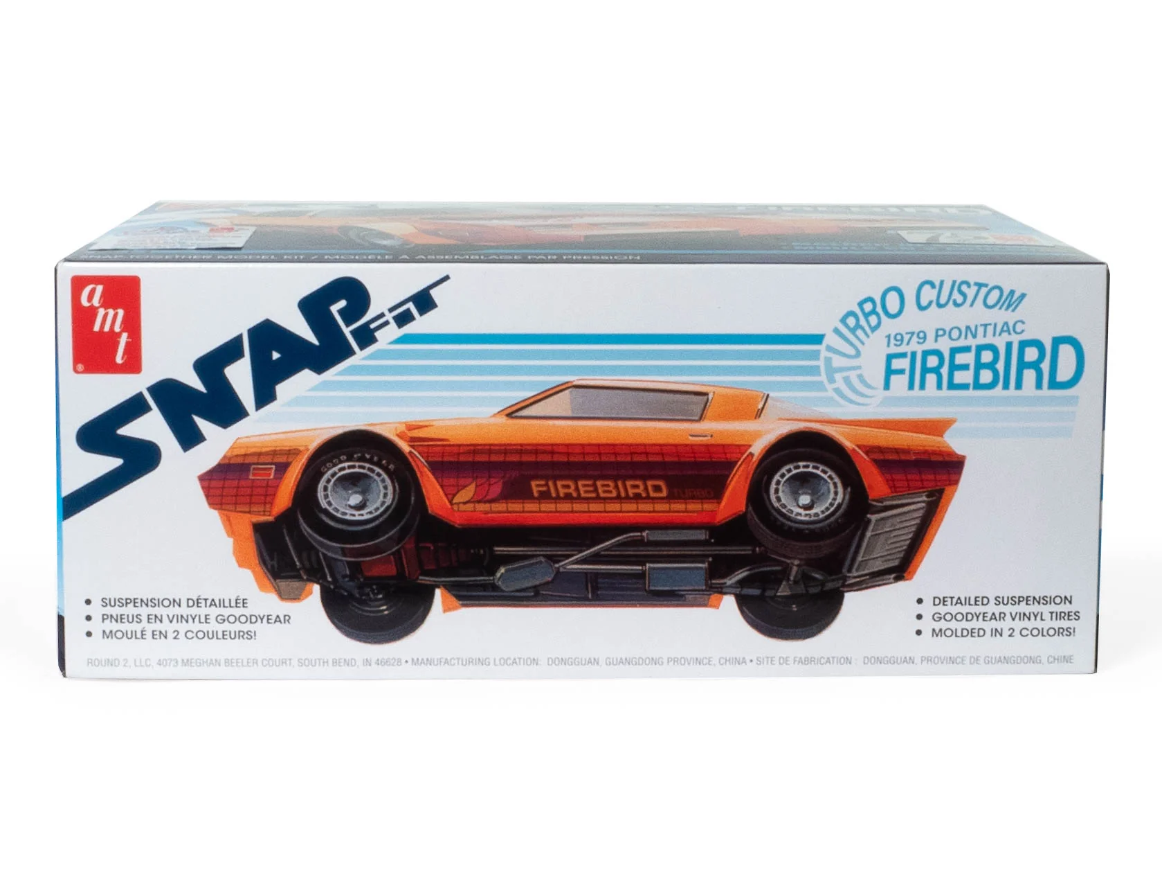 AMT 1979 Pontiac Firebird "Turbo Custom" (Snap) 1:25 Scale Model Kit - Image 3
