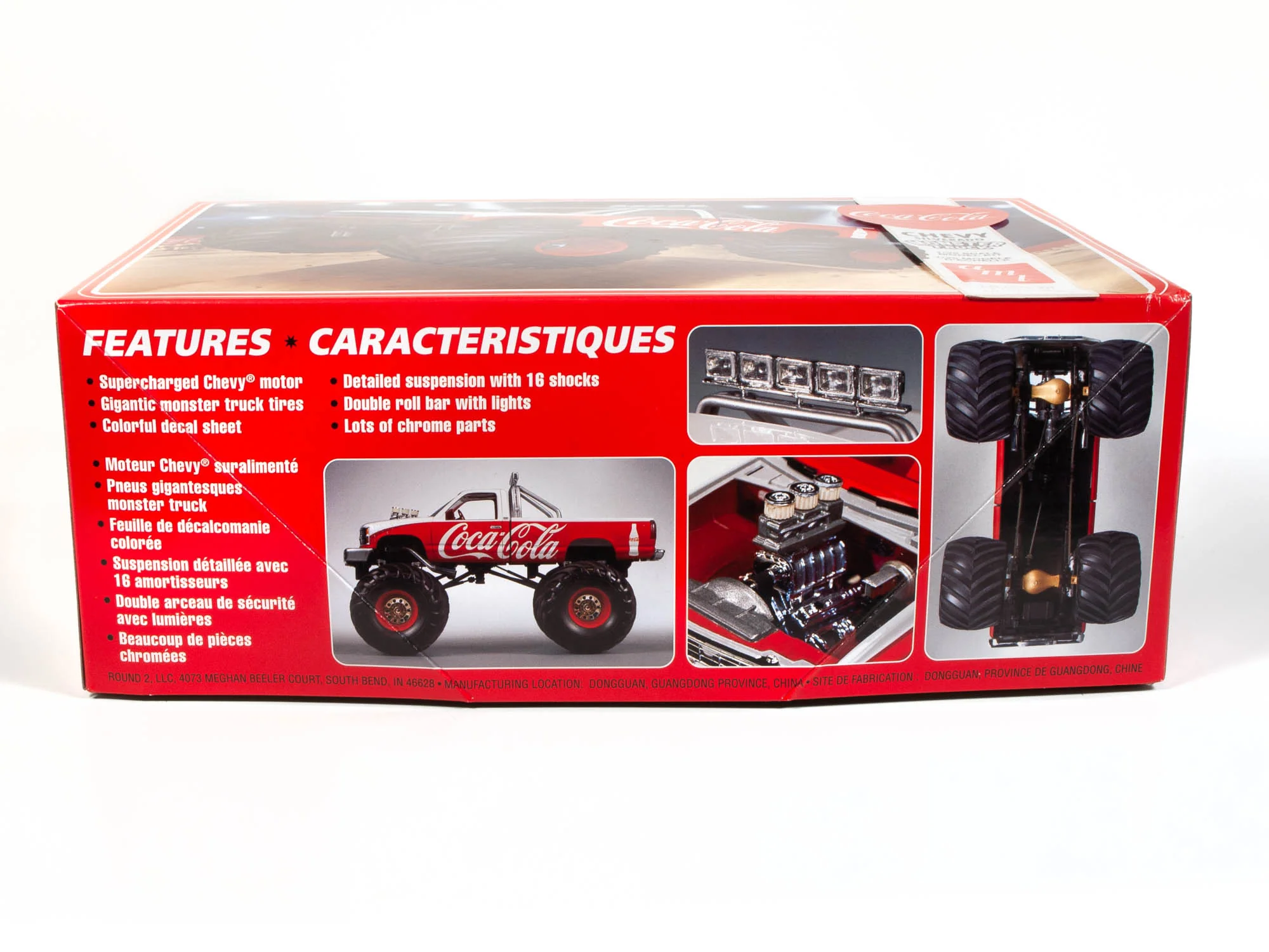 AMT 1988 Chevy Silverado Monster Truck (Coca-Cola) 1:25 Scale Model Kit - Image 3
