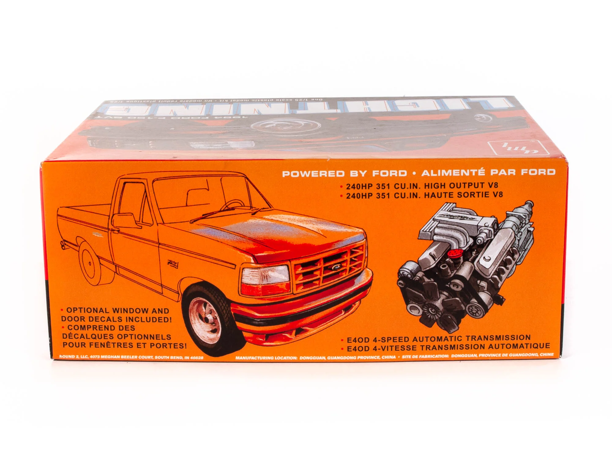 AMT 1994 Ford F-150 Lightning Pickup 1:25 Scale Model Kit - Image 3