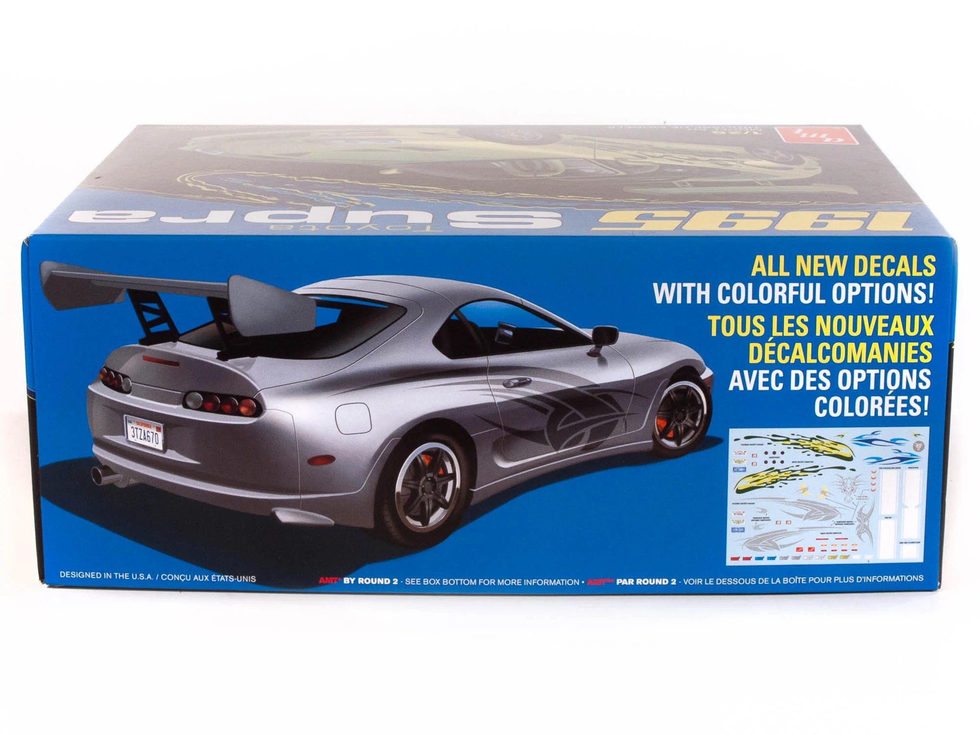 AMT 1995 Toyota Supra 1:25 Scale Model Kit - Image 2