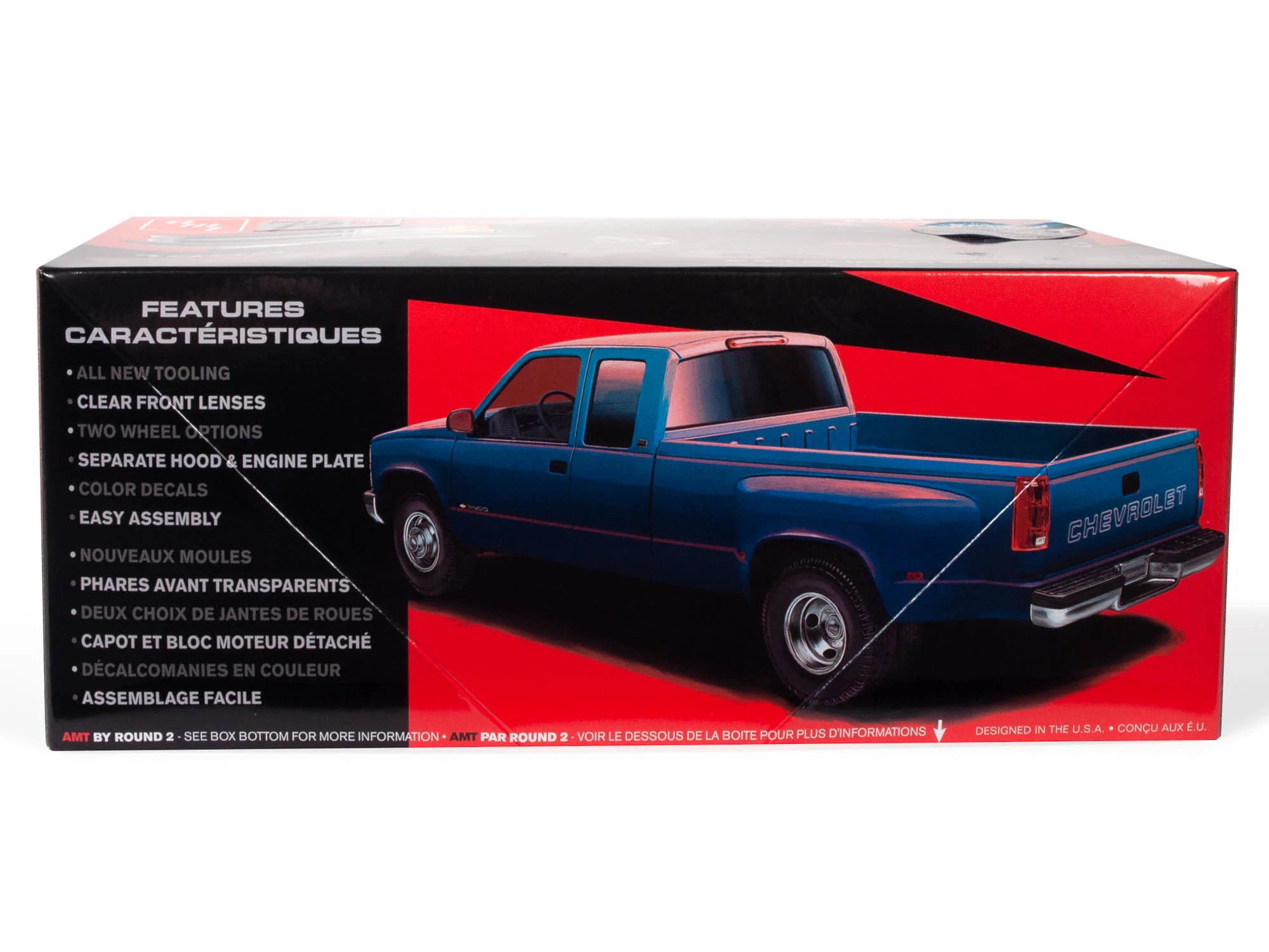 AMT 1996 Chevrolet C-3500 Dually Pickup Easy Build 1:25 Scale Model Kit - Image 2
