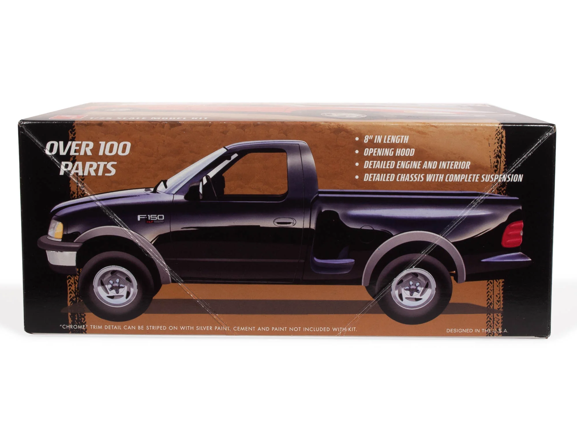 AMT 1997 Ford F-150 4x4 Pickup 1:25 Scale Model Kit - Image 3