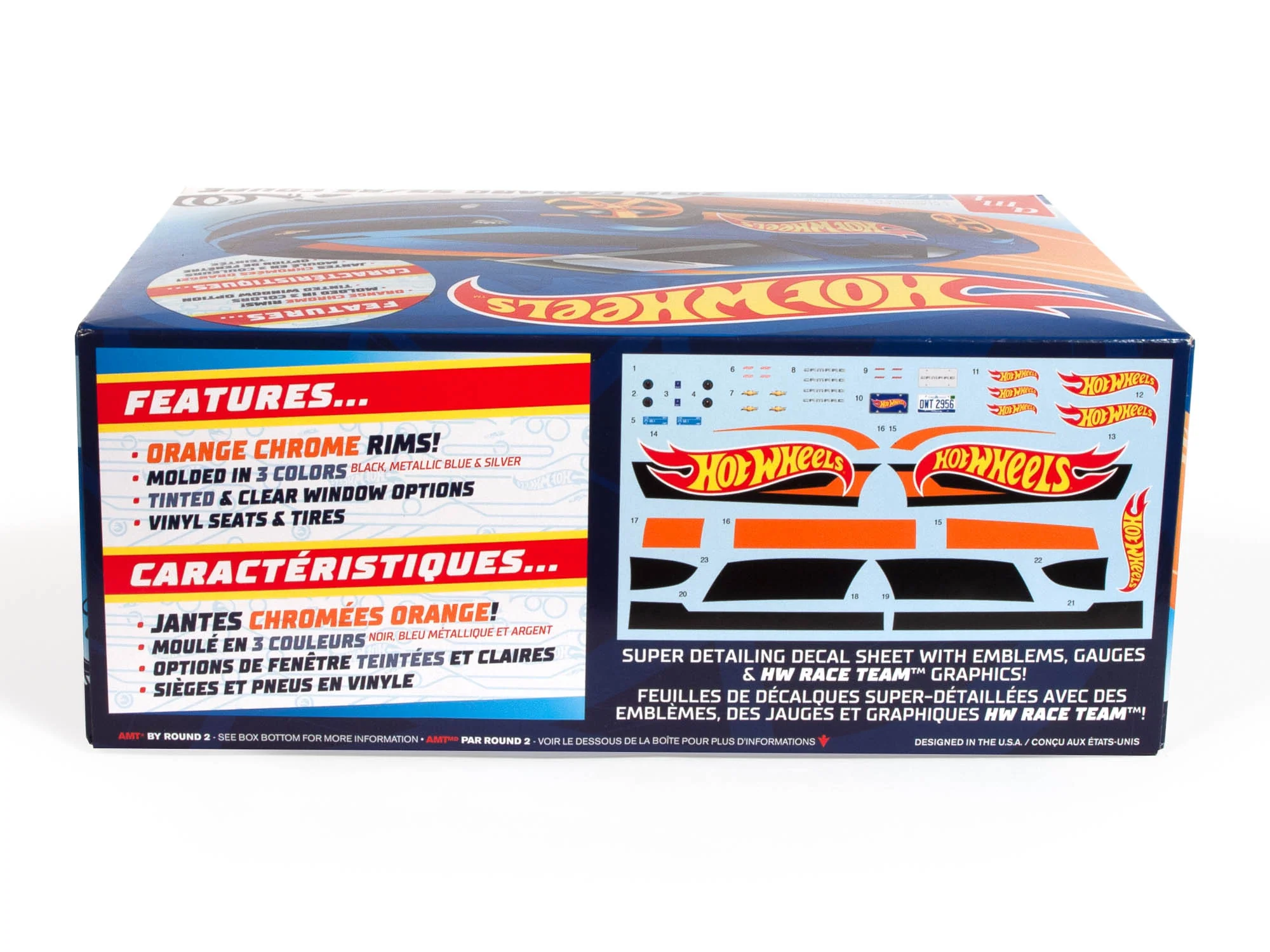 AMT 2010 Chevy Camaro Hot Wheels 1:25 Scale Model Kit - Image 2