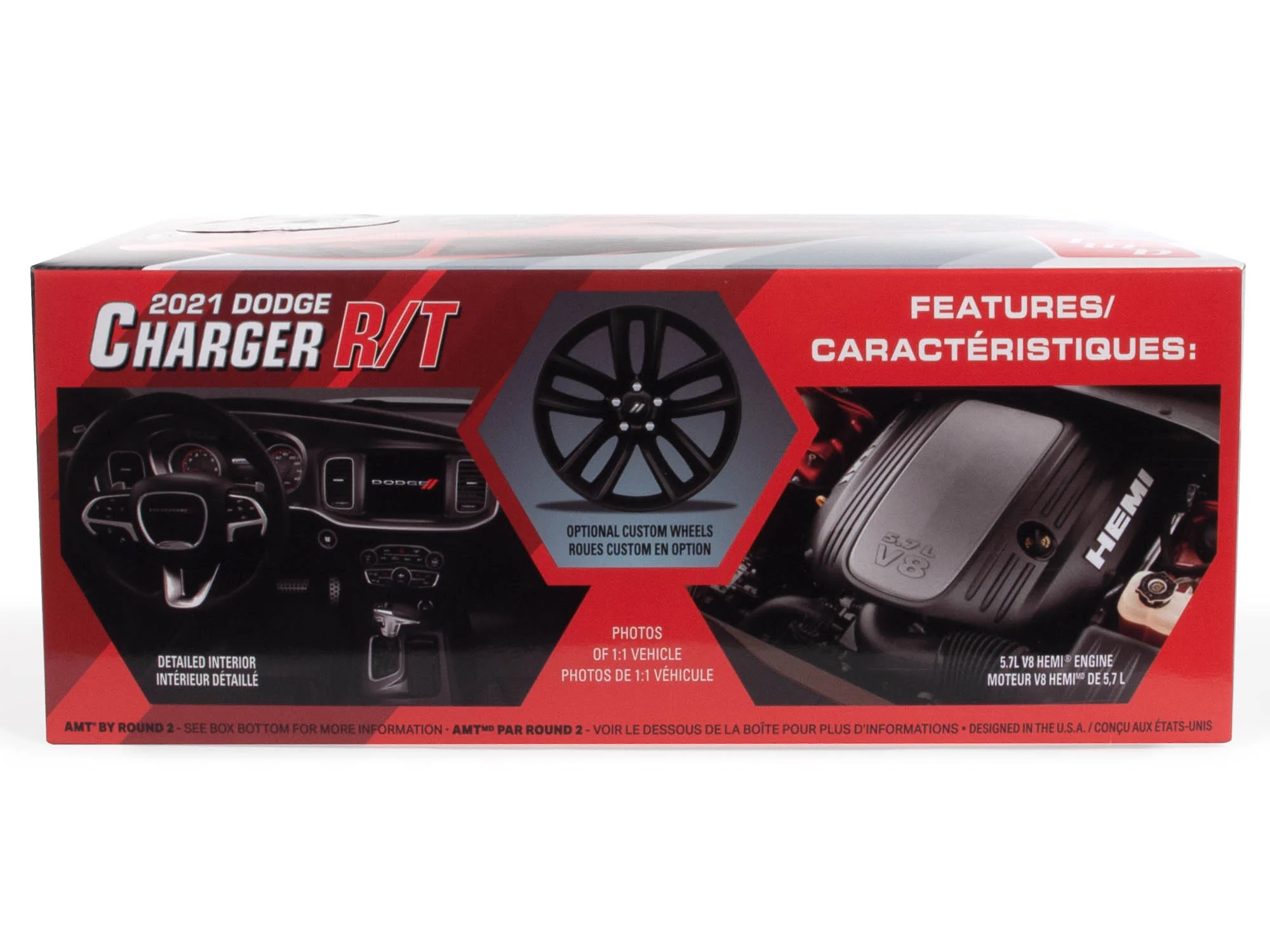 AMT 2021 Dodge Charger RT 1:25 Scale Model Kit - Image 2